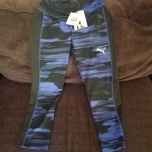 Spandex crop workout pant